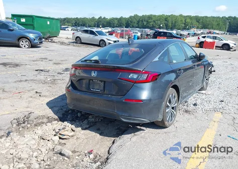 2023 Honda Civic Ex-L /Ex-L W/O Bsi из США, поврежденный, VIN 19XFL1H7XPE008648